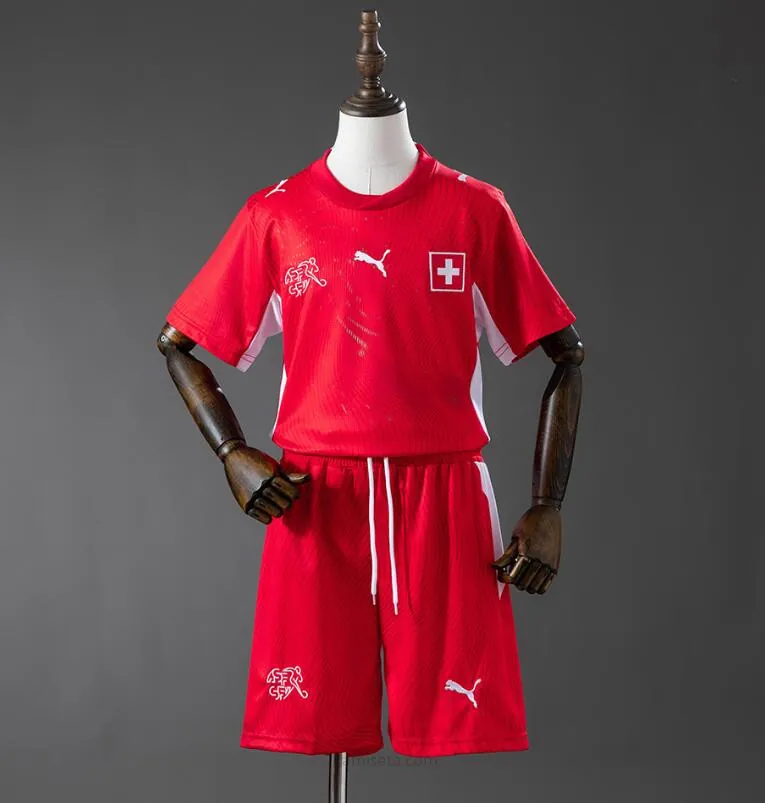 Camiseta Suiza 1ª Equipación 2026 Niño Regalado bicoca, no lo pienses por tiempo limitado