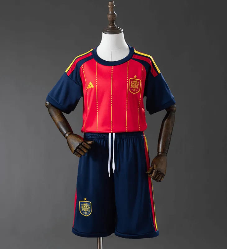 Camiseta España Primera Equipación 2026 Niño ¡¡Cómo ganga, adquiere!