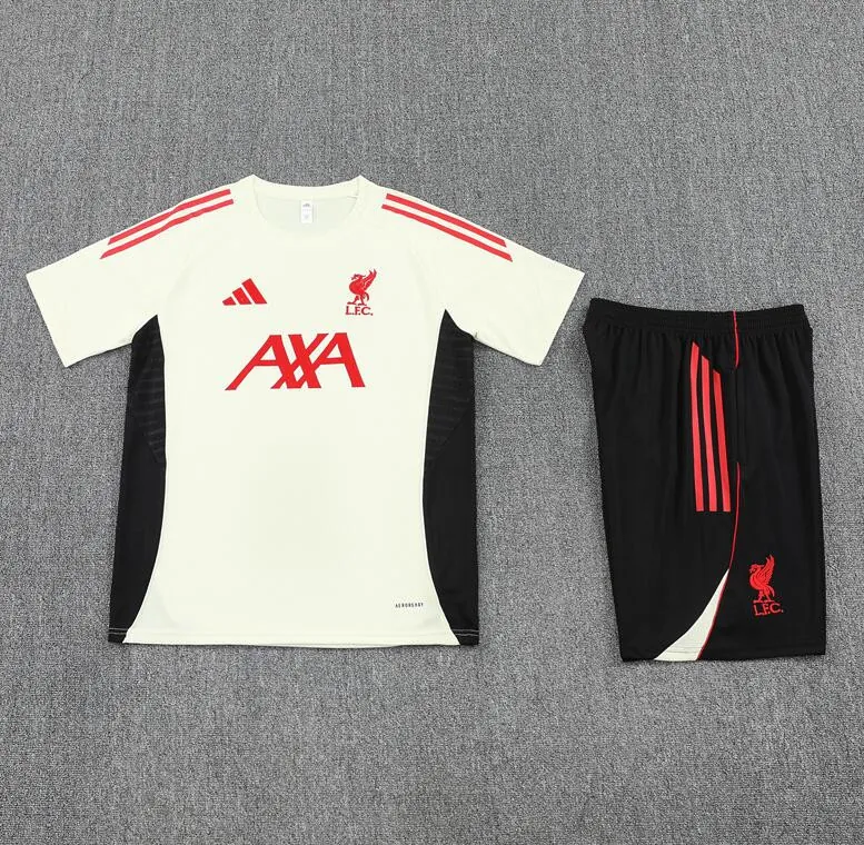 Camiseta Liverpool Pre-Match (Hombre/NiÑo) 25/26 +Pantalones ¡¡Ni te imaginas rebajón, adquiere!