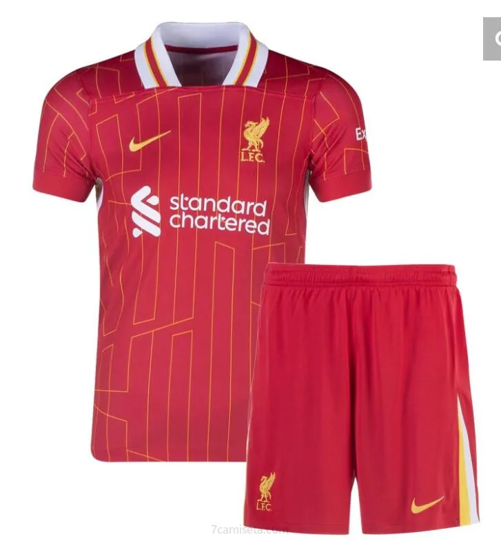 Camiseta Liverpool Fc Primera Equipaci Agarra en toda la red