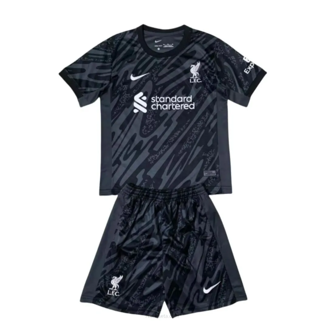 Camiseta Liverpool Fc Portero Negro 24/25 Agarra este saldo económico