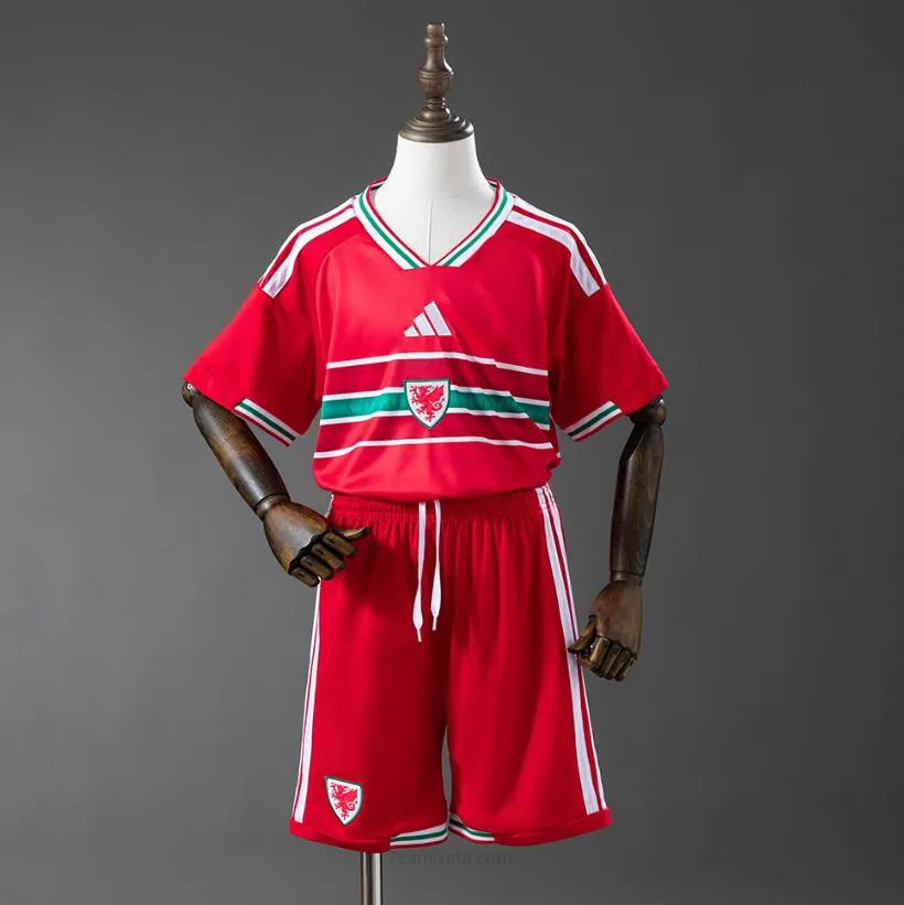 Camiseta GALES Primera Equipación 2026 Niño Chollo insuperable
