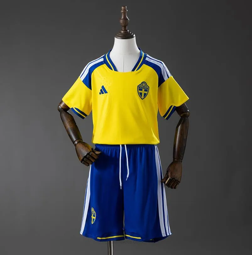 Camiseta Suecia Primera Equipación 2026 Niño Asequible chollo, no lo dejes escapar de risa