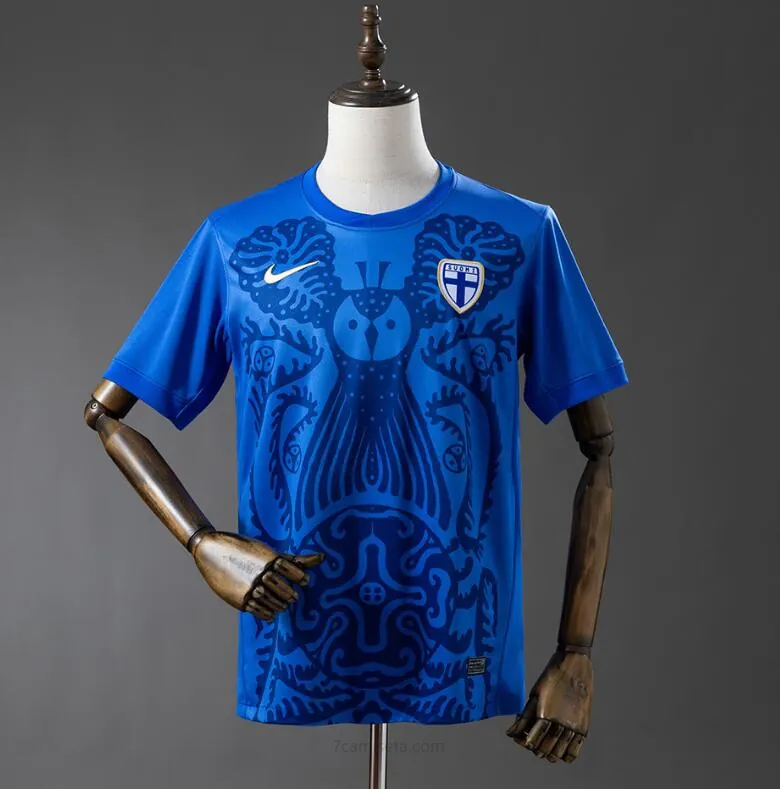 Camiseta Finlandia Segunda Equipación 2025 Atrapa de campeonato