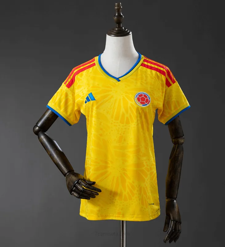 Camiseta Colombia Primera Equipación 2026 Mujer ¡¡Ni te imaginas sensacional chollo sin competencia!