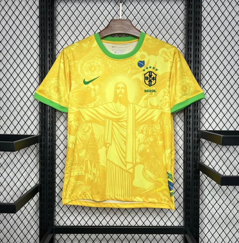 Camiseta Brasil Special Edition Amarillo 24/25 Dispara este descuentazo fantástico