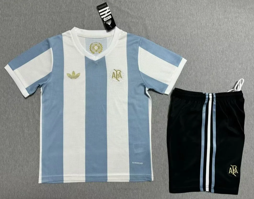 Camisetas Argentina 50 Aniversario Niño Formidable ofertón, dispara de derribo