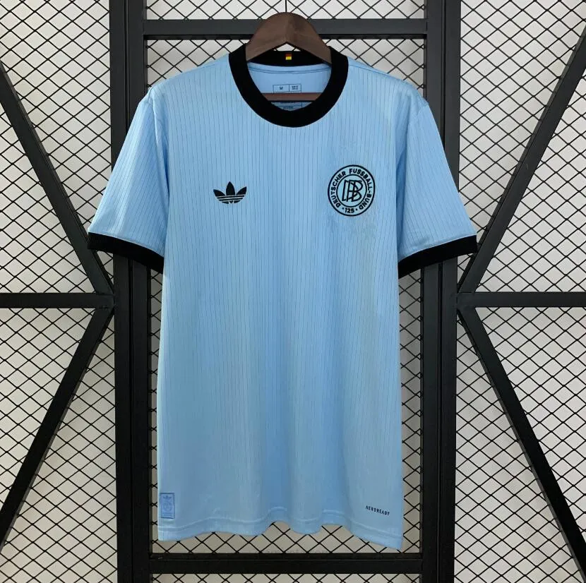 Camiseta Alemania 2025 125-Year Anniversary Azul Date prisa de infarto