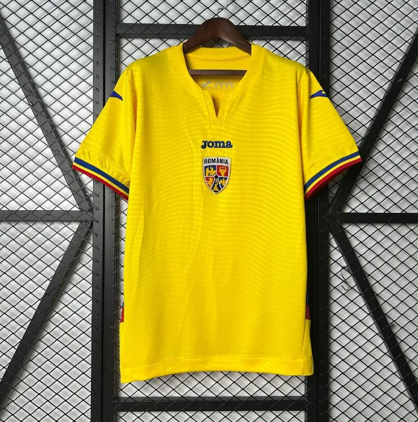 Camiseta Rumania 1ª Equipación 25/26 Saldazo, reserva