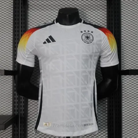 Camiseta Alemania primera equipación Authentic 2024 Bicoca formidable de campeonato