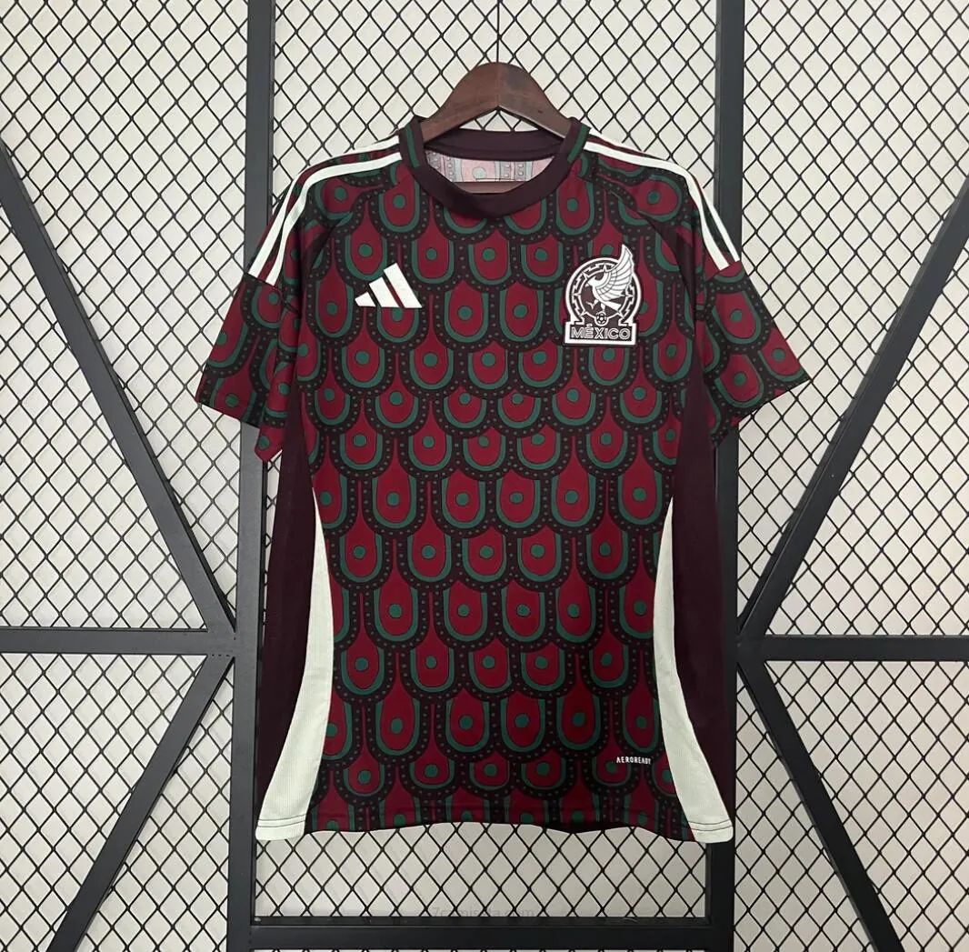 Camiseta México Primera Equipación 2024 Oportunidad, dispara