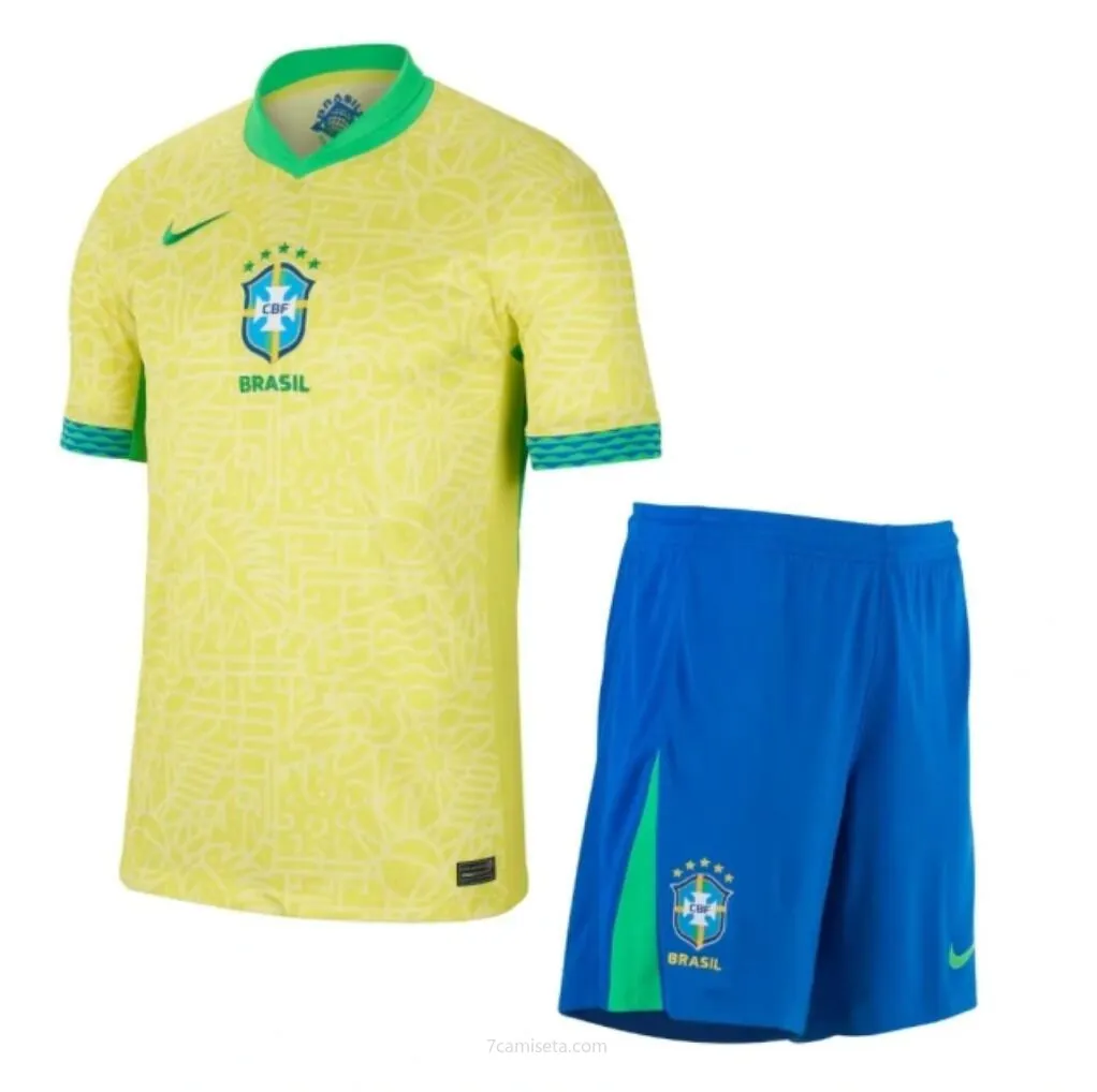 Camiseta Brasil Primera Equipación 2024 Gasta menos calidad asegurada
