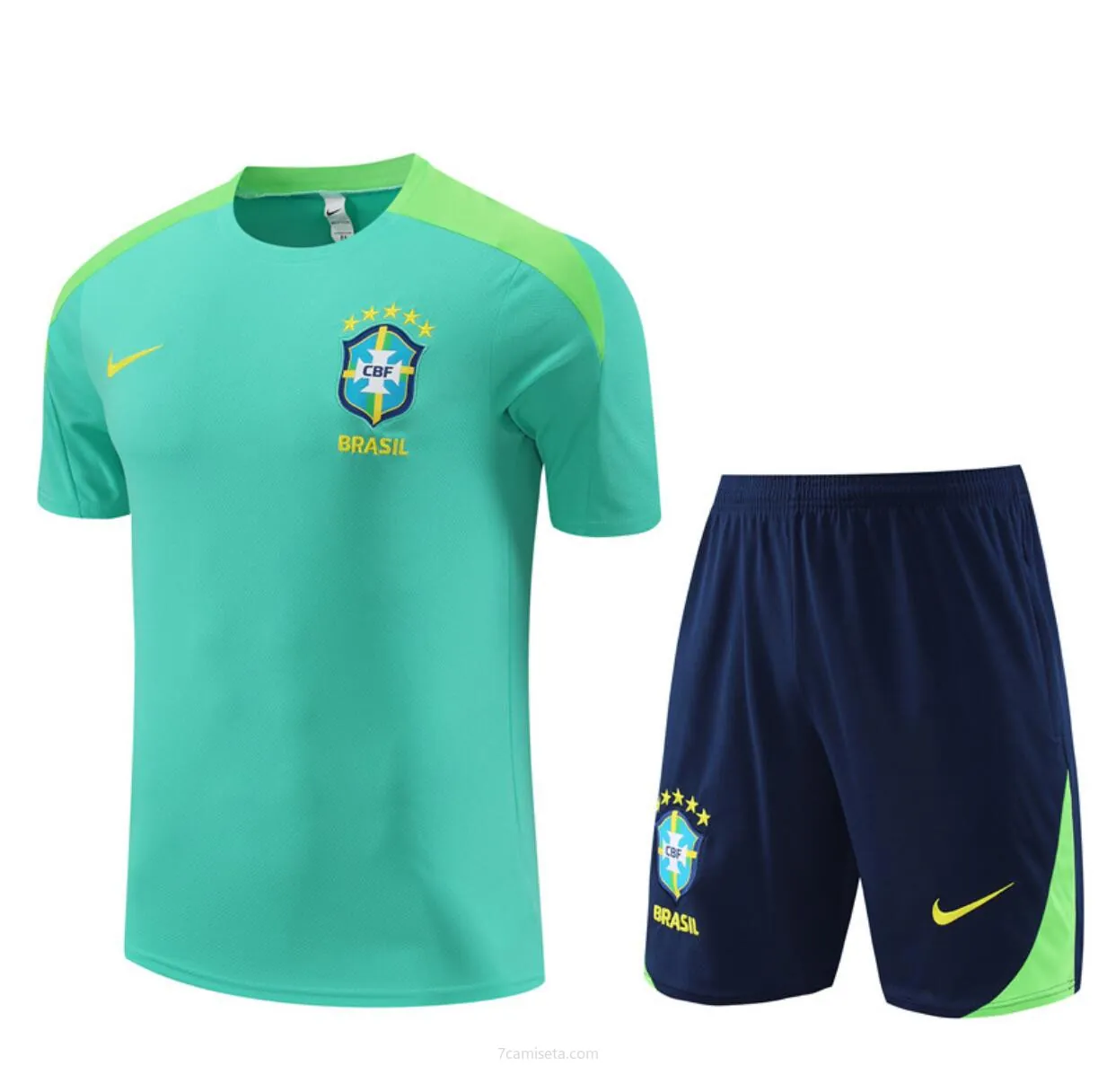 Camisetas BRASIL Pre-Match (Hombre/Niño) 24/25 + Pantalones ¡¡Ni te imaginas rebaja, reserva!