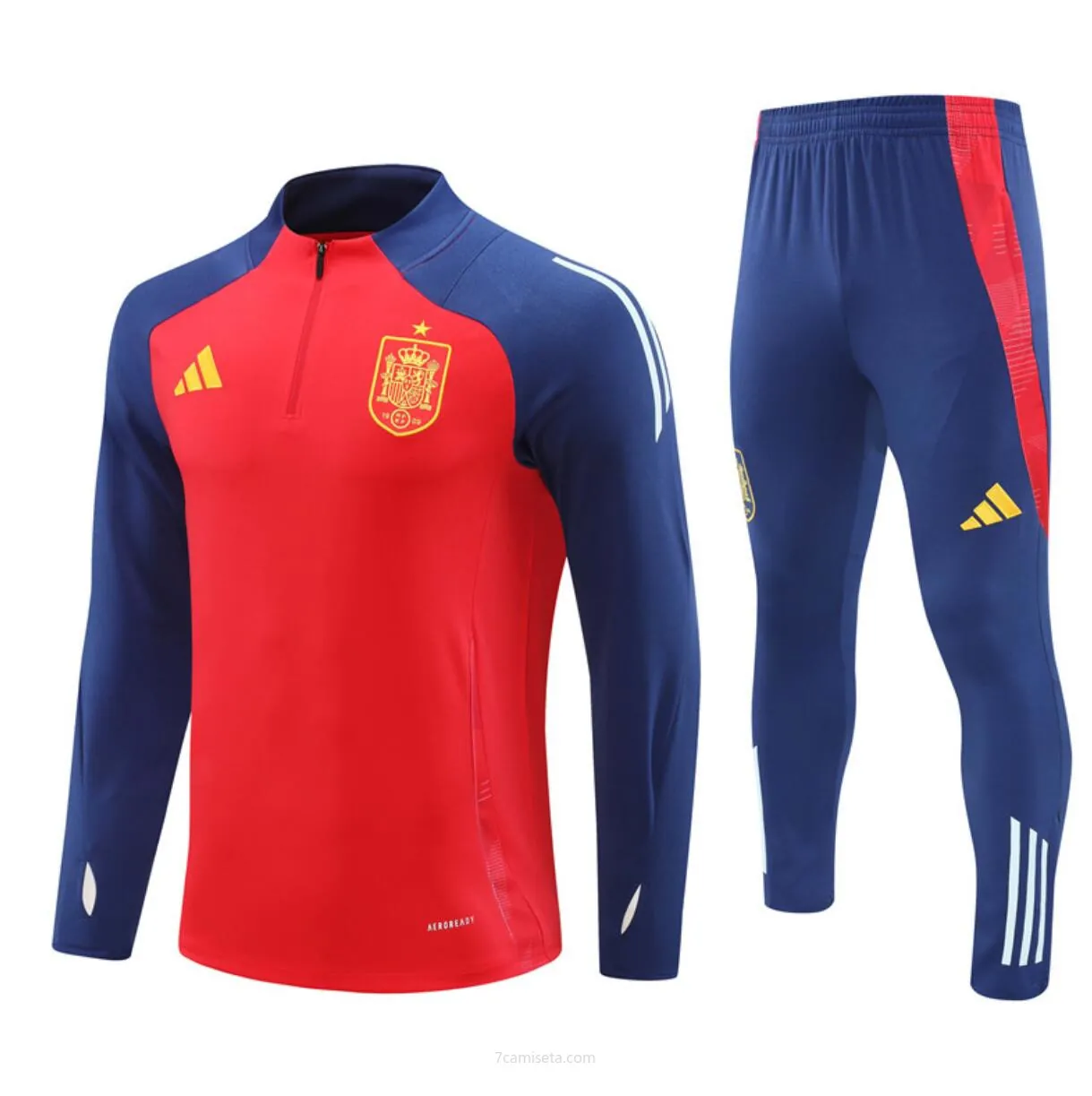 Chandals España Pre-Match (Hombre/Niño) 24/25 + Pantalones ¡¡Vaya bestial oferta en toda la red!