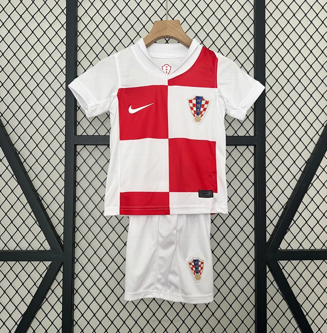 Camiseta Croacia Primera Equipación 2024 Niño ¡¡Vaya chollo, hazte con él!