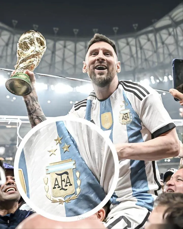 Camiseta Argentina Primera Equipación 2022 3 estrellas Ganga insuperable