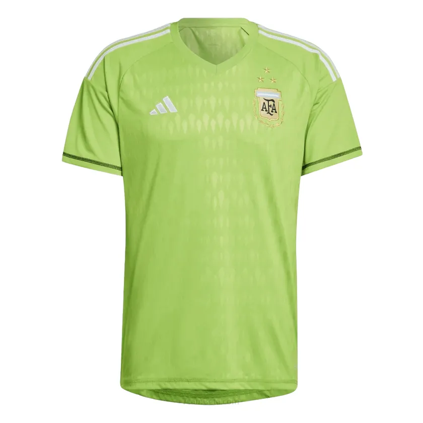Camiseta Argentina 2023 Local Portero 3 Estrellas Cógelo como nunca