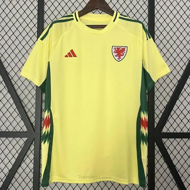 Camiseta GALES Segunda Equipación 2024 Liquidación magnífico como nunca