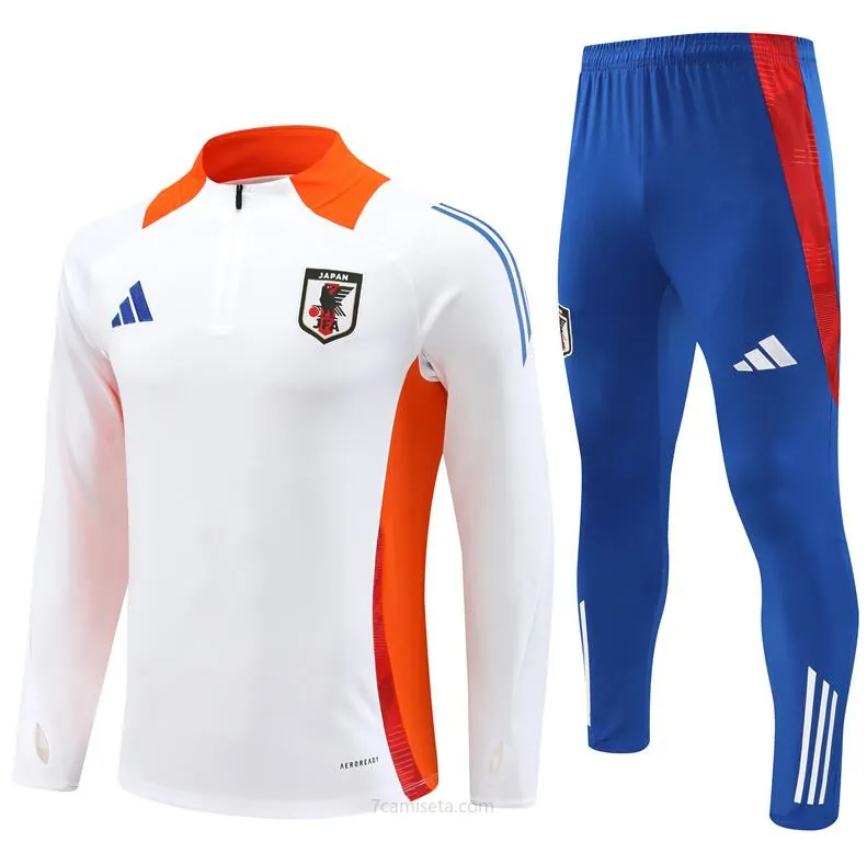 Chandal Entrenamiento Japón (Hombre/Niño) 24/25 + Pantalones Chollo transparente de infarto