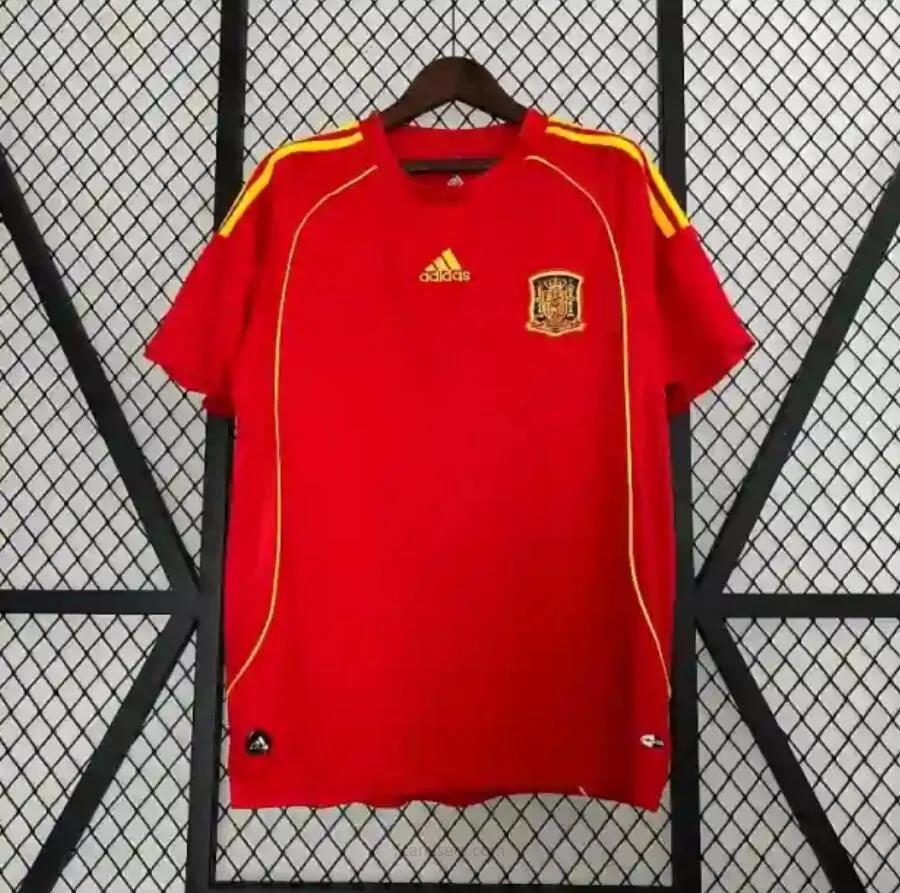Camisetas Retro España Primera Equipación 2008 ¡¡Cómo portentoso ofertón en todo el mercado!