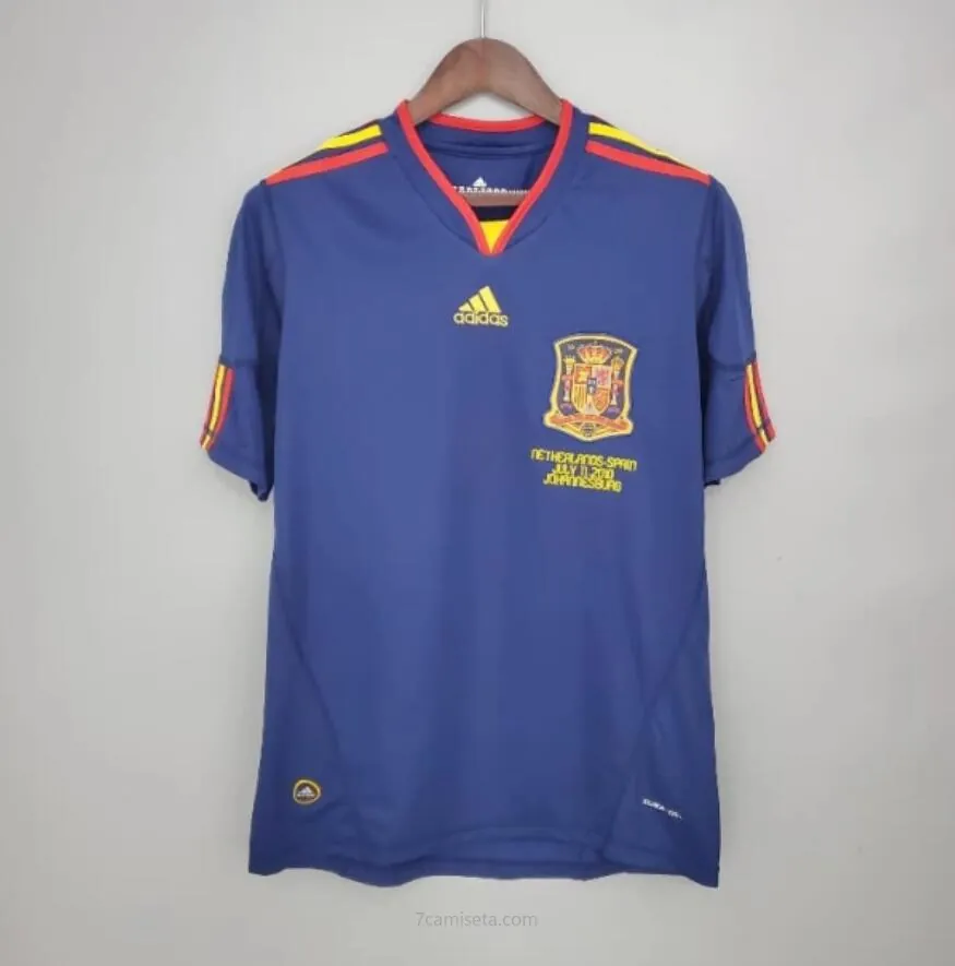 Camisetas Retro España Segunda Equipación 2010 Saldo estupendo de la temporada