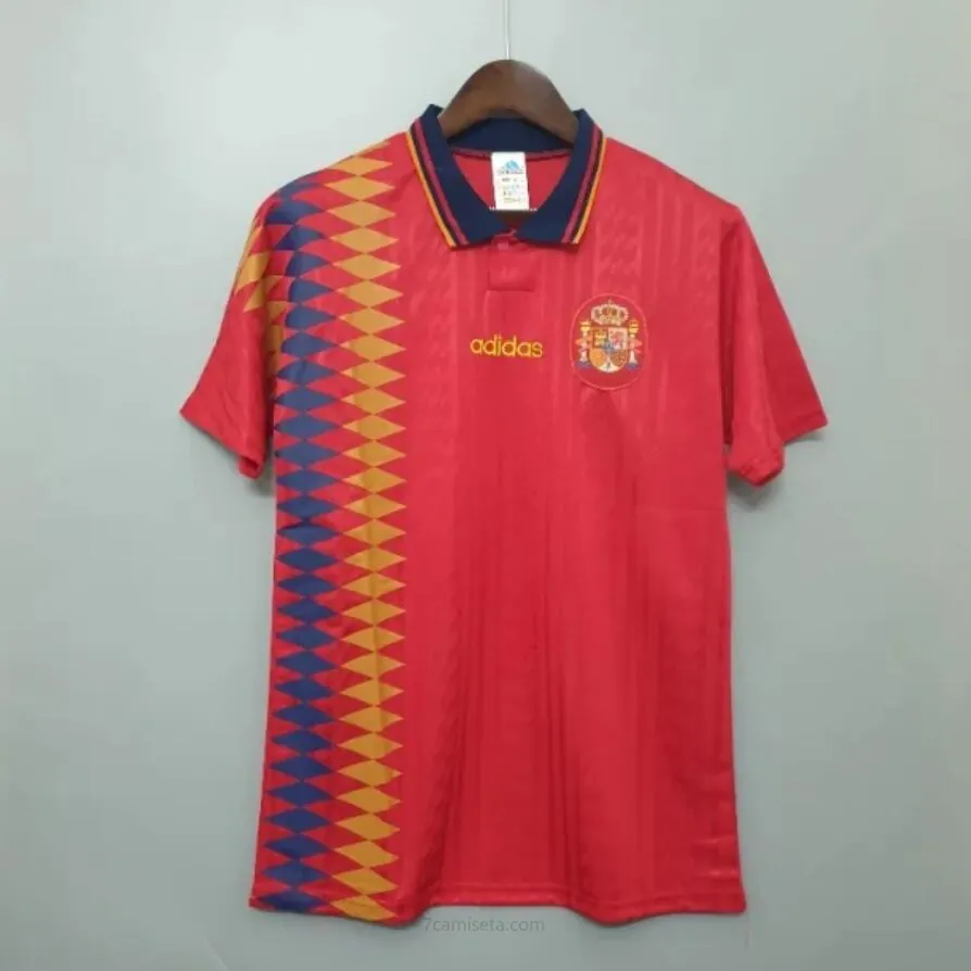Camisetas Retro España Primera Equipación 1994 Oportunidad demencial de risa