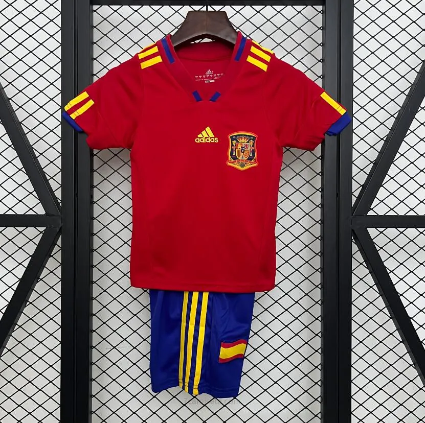 Conjunto Retro España Primera Equipación 2010 Niño ¡¡Qué liquidación, aprovéchala ya!