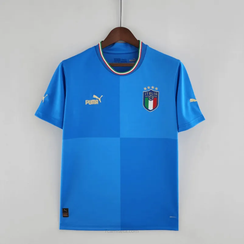 Camiseta Italia Primera Equipación 2022-2023 Niño Bicoca bestial