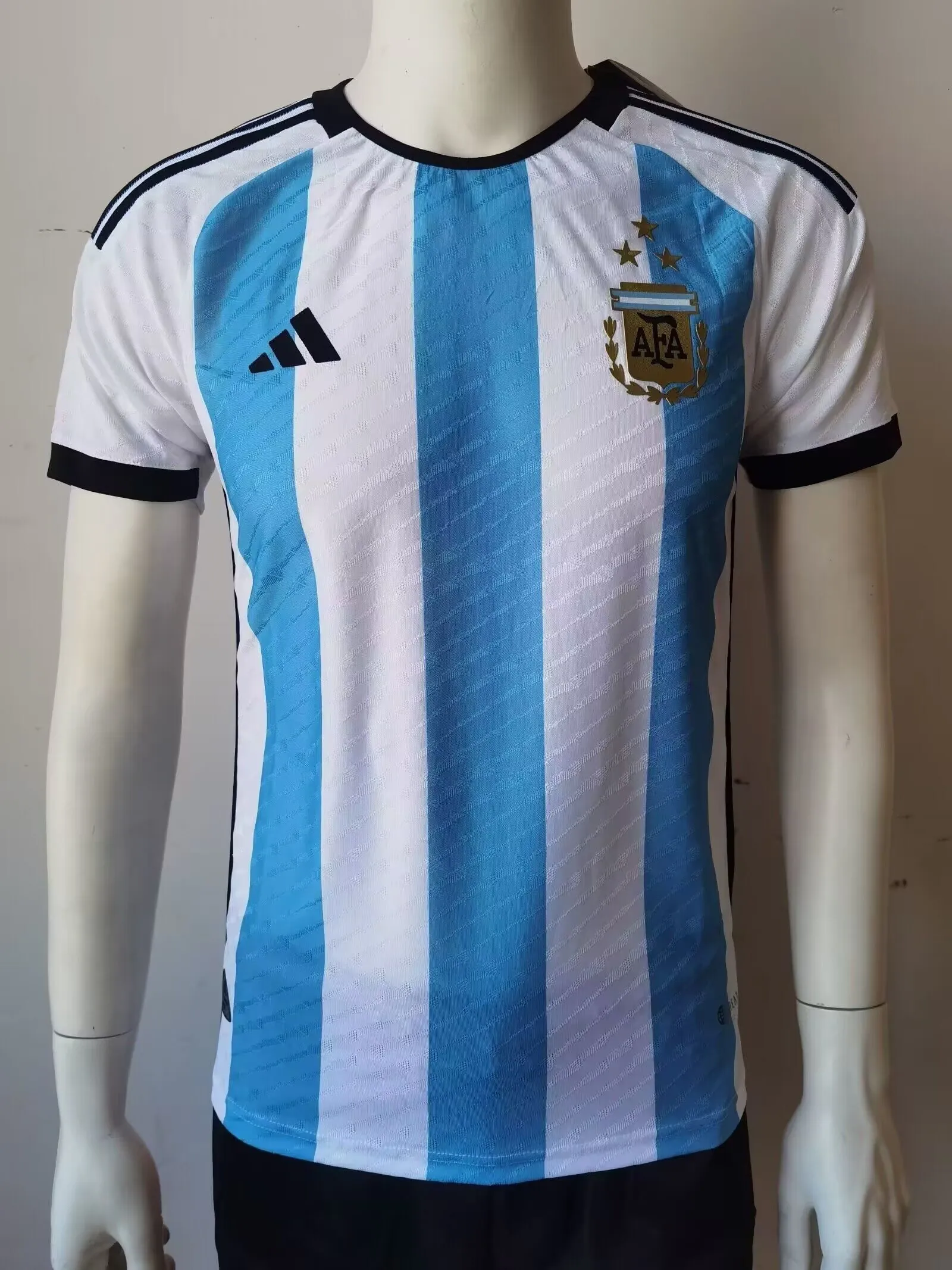 Camiseta Argentina Primera Equipación Authentic World Cup 2022 3 estrellas ¡¡Ni te imaginas saldo, gasta menos!