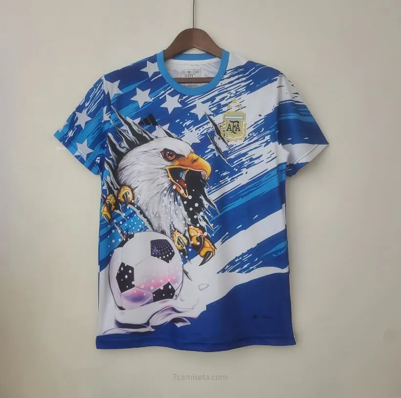 Camiseta Argentina Champion Commemorative Edition 2022 Date prisa este oferta amigo