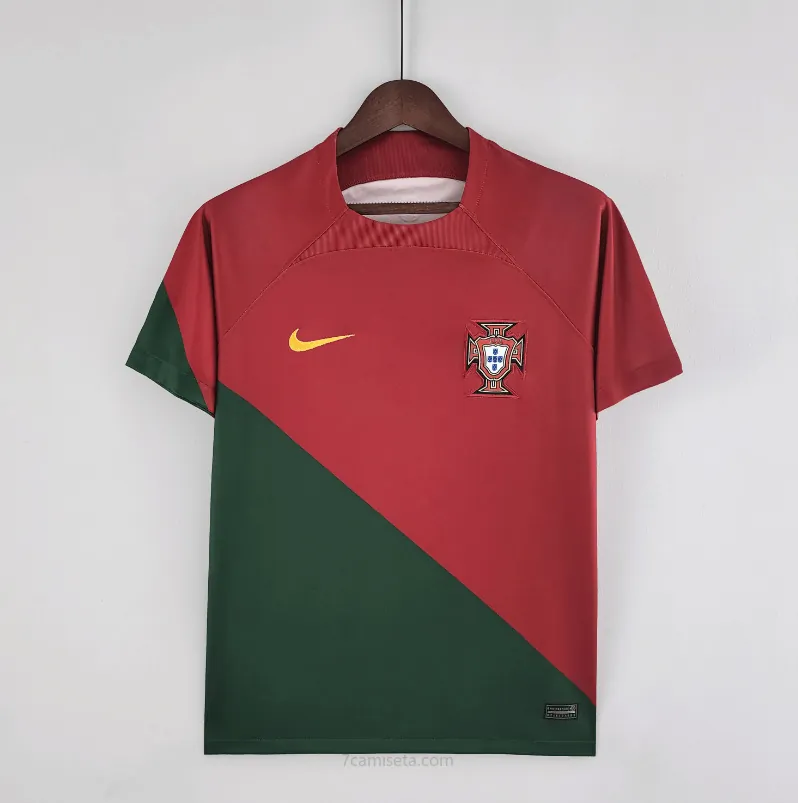 Camiseta Portugal Primera Equipación Match Mundial Qatar 2022 Sensacional saldo, gasta menos de la temporada