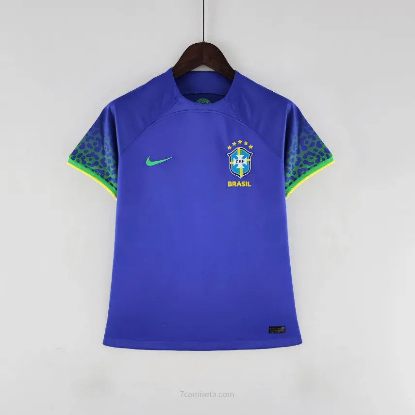 Camiseta Brasil Segunda Equipación 22/23 Mujer ¡¡Menudo/a divino chollo más barato que nunca!