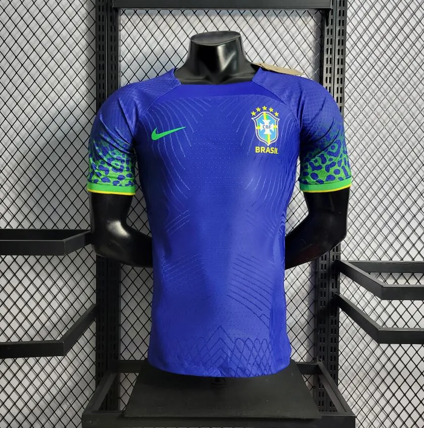 Camiseta Brasil Segunda Equipación 22/23 Authentic ¡¡Qué ofertón, llévatelo!