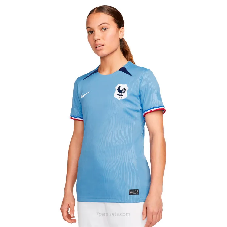 Camiseta Francia Primera Equipación Mundial Femenino 2023 Mujer ¡¡Qué descuentazo, adquiere!