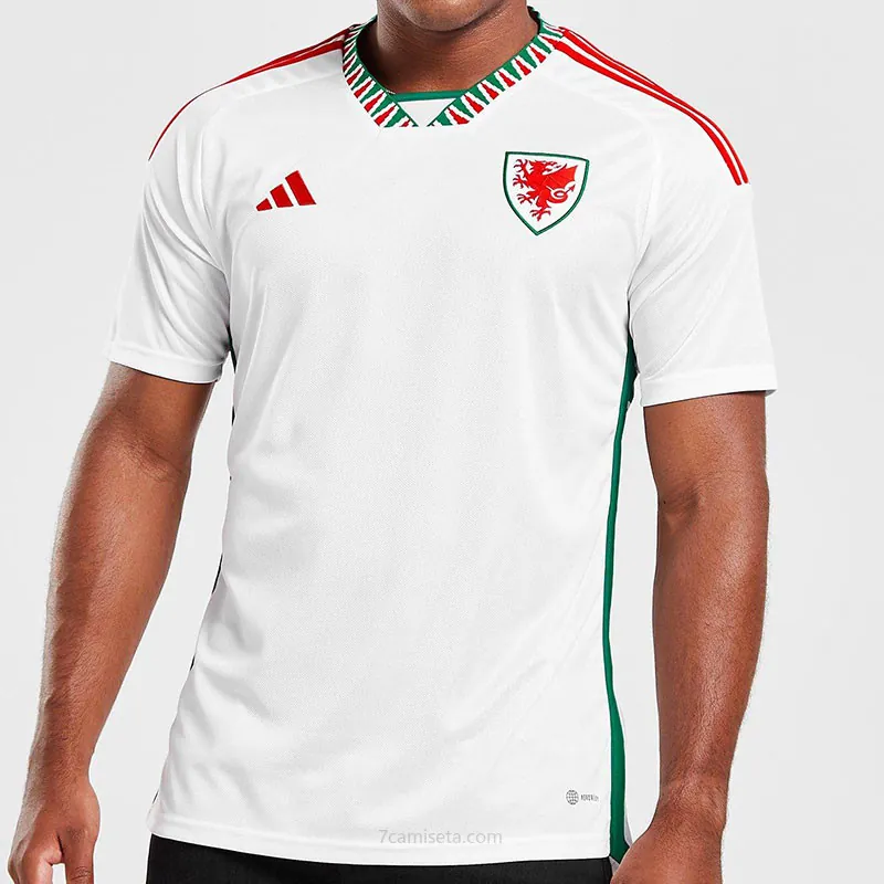 Camiseta GALES Segunda Equipación Mundial Qatar 2022 ¡¡Cómo económico ahorro sin competencia!