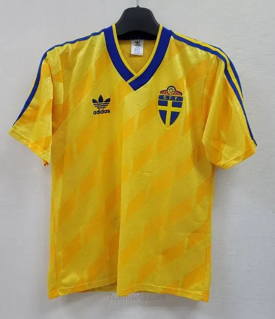 Camiseta Retro Suecia 1988 Gangaza extraordinario