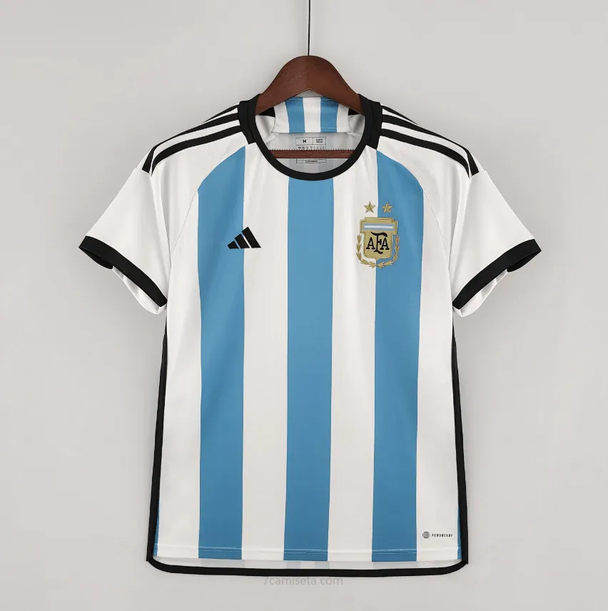Camiseta Argentina Primera Equipación 2022 Niño ¡¡Vaya ganga, agarra!