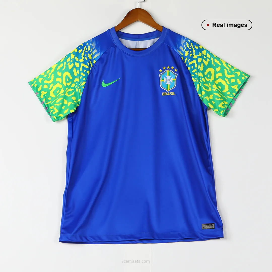 Camiseta De Fútbol 2ª Brazil 2022 Cógelo sin competencia