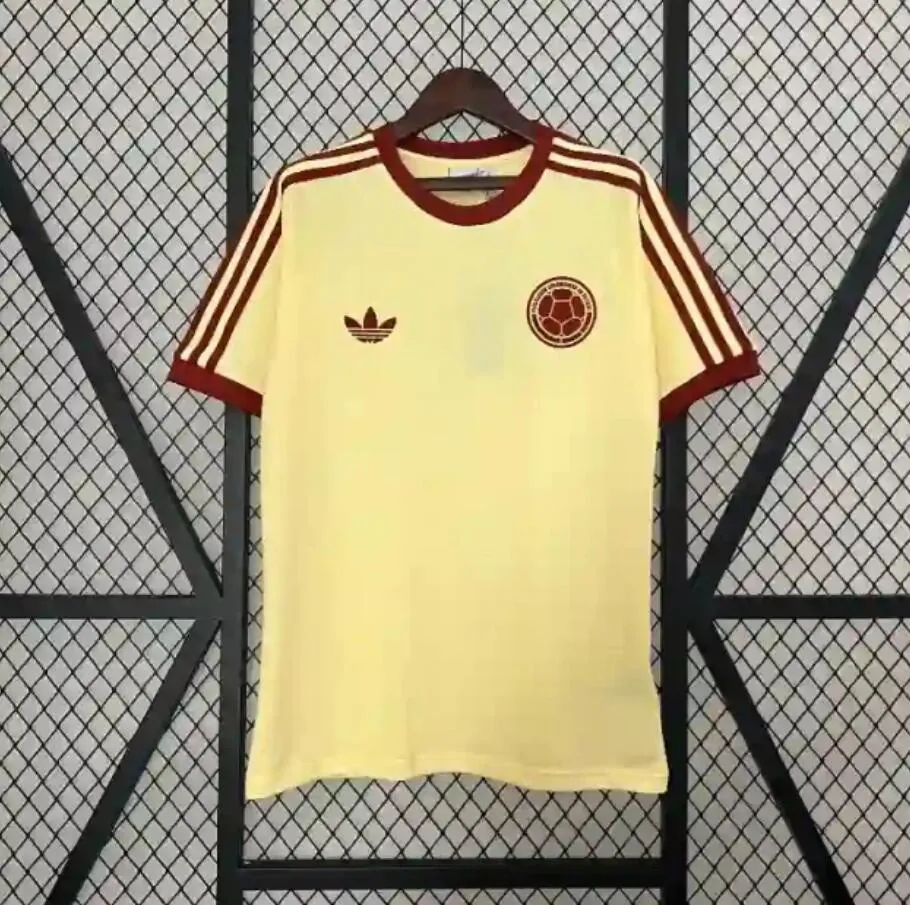 Camiseta Retro Colombia Edición Especial Excelente saldo, paga menos de fábrica