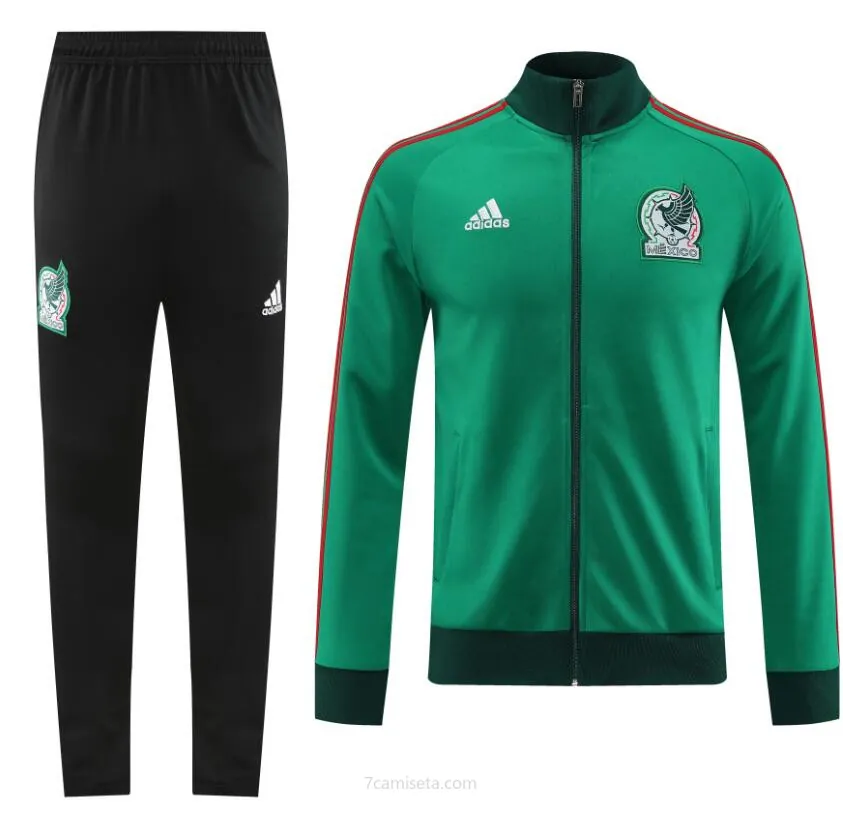 Chaqueta De Chándal México 2022 Verde Portentoso oportunidad, pide ahora de fábrica