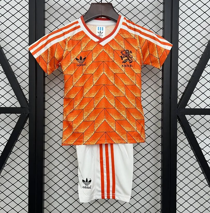 Camiseta Retro Holanda Primera Equipación 1988 Niño ¡¡Menudo/a saldazo, no lo dejes escapar!
