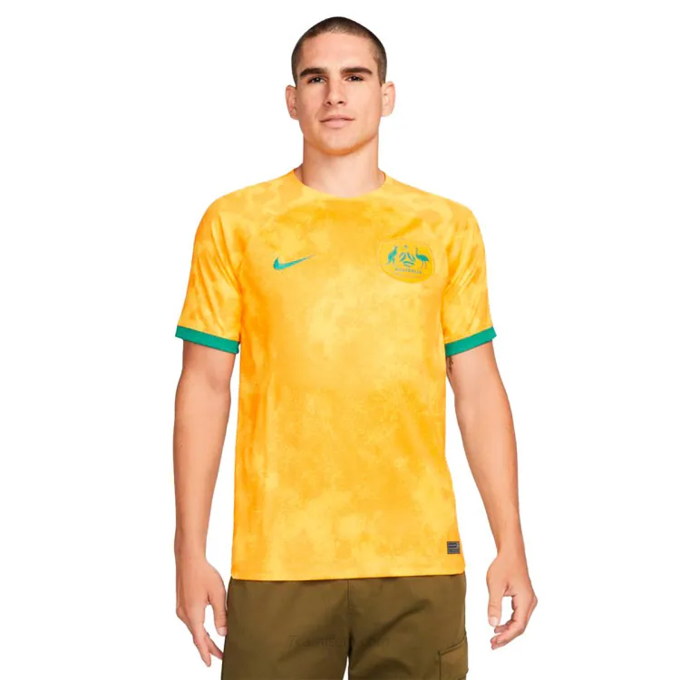 Camiseta Australia Primera Equipación Stadium Mundial Qatar 2022 Increíble descuento, hazte con él de colección