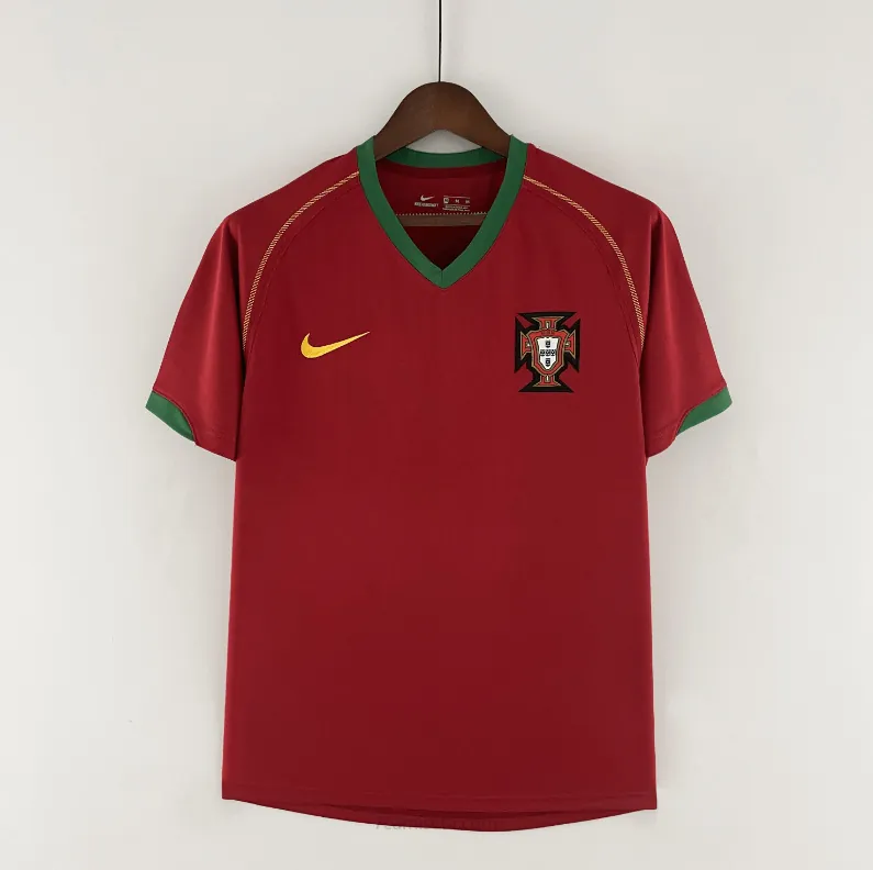 Camiseta Retro Portugal Primera Equipación 2006 ¡¡Menudo/a insuperable gangaza sin competencia!
