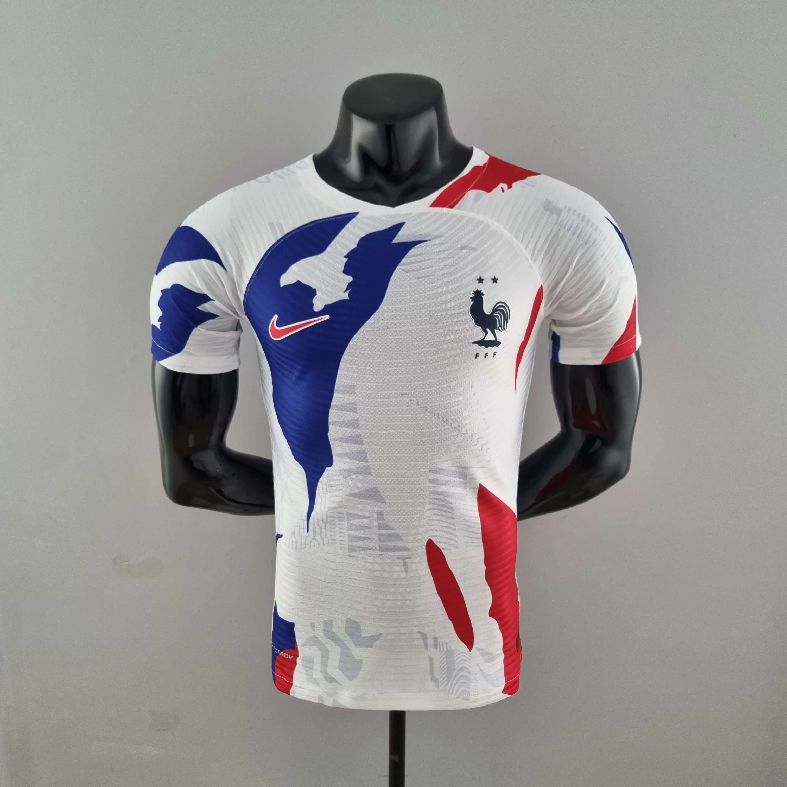 Camiseta 2022 Francia Entrenamiento Prepartido Formidable gangaza, agarra de derribo
