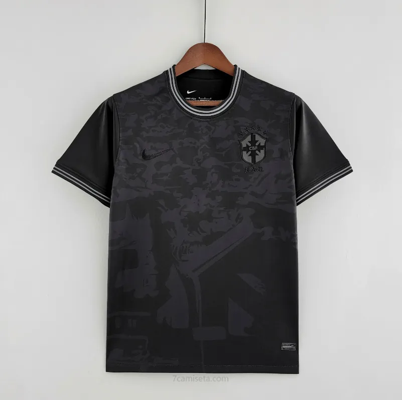 CAMISETA BRASIL 2022 Negro ¡¡Menudo/a prodigioso saldazo de campeonato!