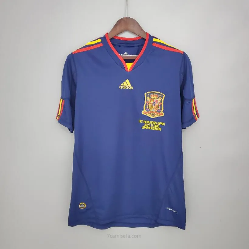Camiseta Retro España Segunda Equipación 2010 Gangaza insuperable