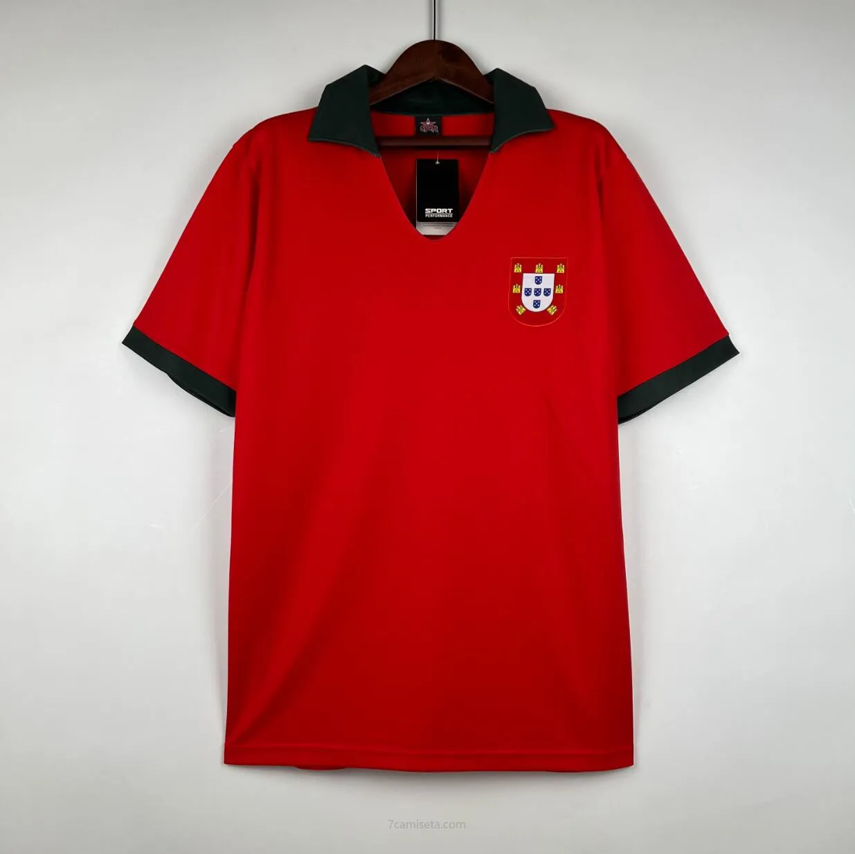 Camiseta Retro Portugal Primera Equipación 1972 Económico saldo, reserva por tiempo limitado