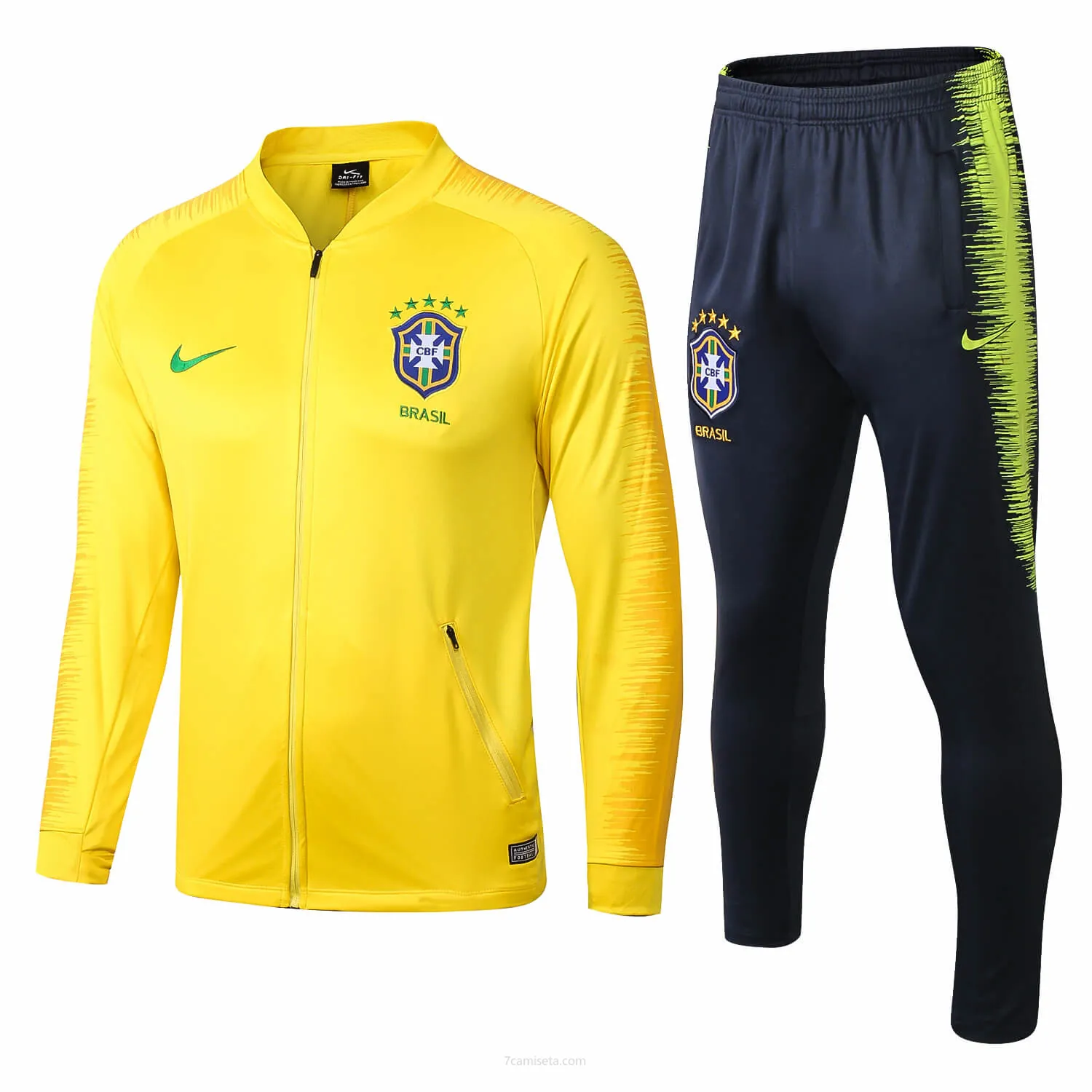 Chaqueta De Chándal Brasil A027 ¡¡Menudo/a precio, no lo dejes escapar!