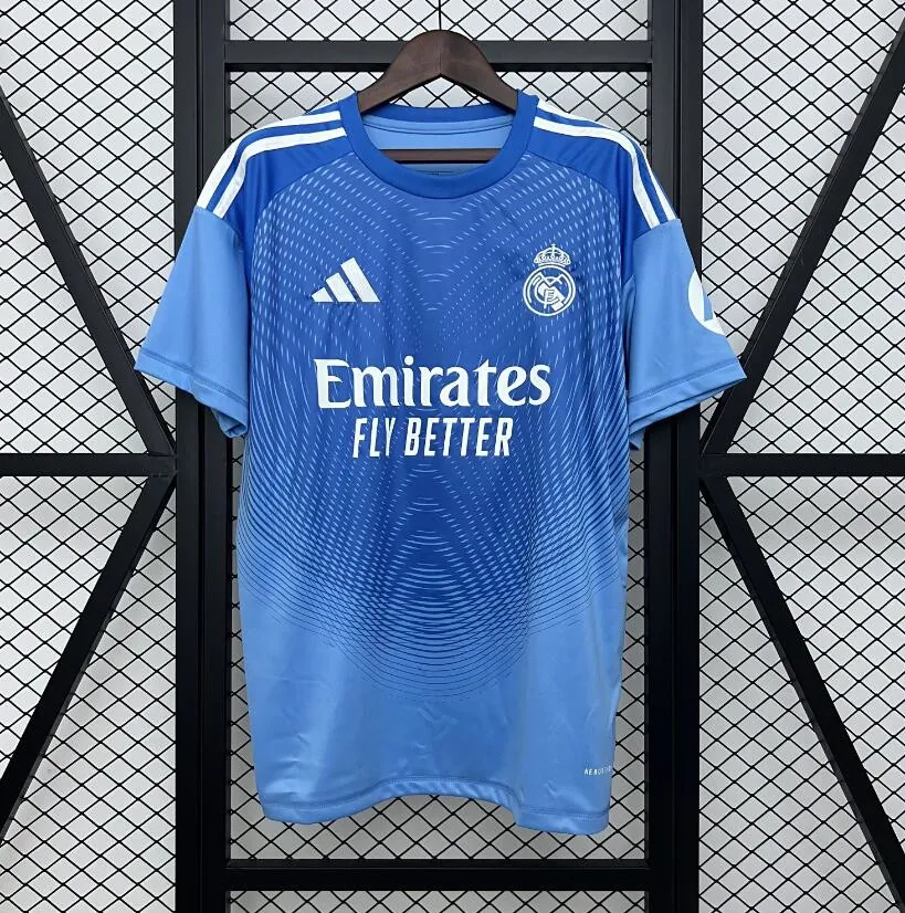 Camiseta Real Madrid Portero Azul 25/26 ¡¡Ni te imaginas liquidación, atrapa!