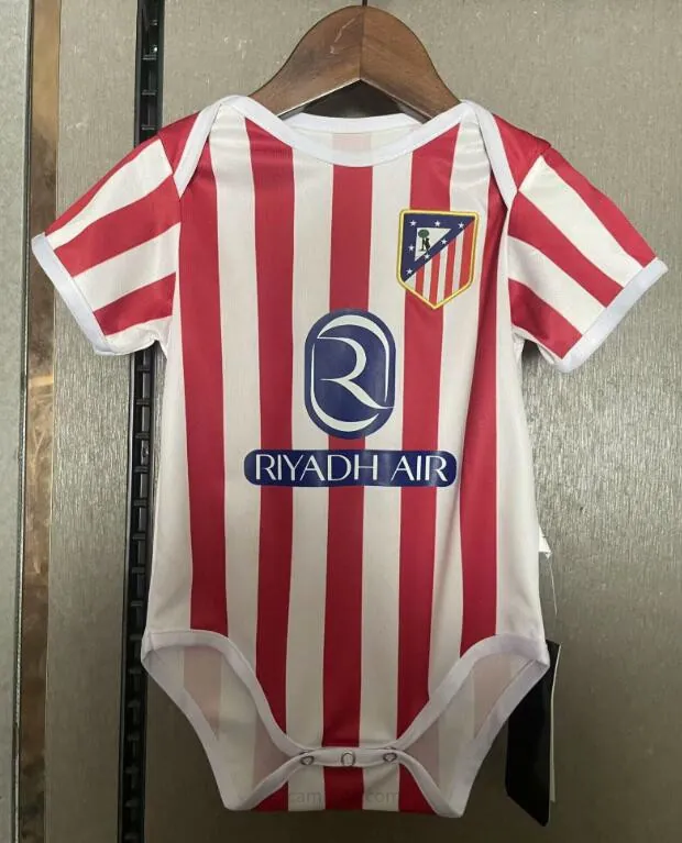 Miniconjunto Baby Atletico Madrid 25/26 Bestia preciaso, date prisa como nunca